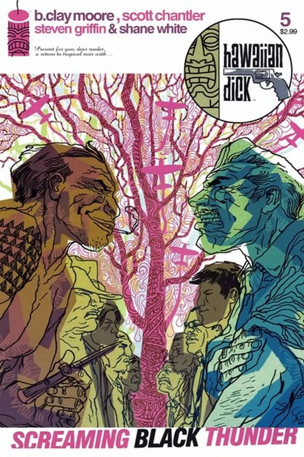 Hawaiian Dick: Screaming Black Thunder #5 cover