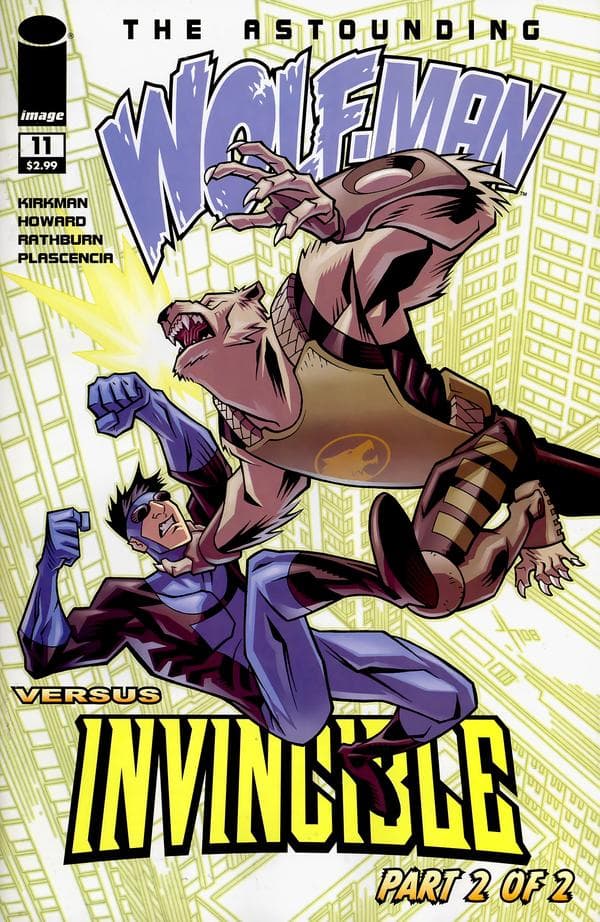 The Astounding Wolf-Man #11 cover