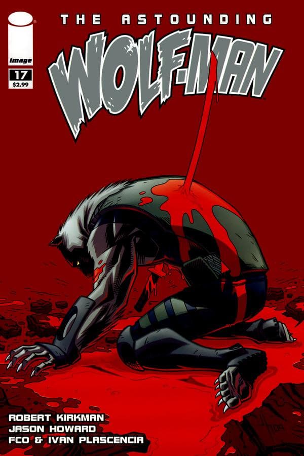 The Astounding Wolf-Man #17 cover