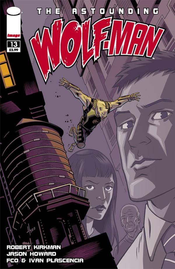 The Astounding Wolf-Man #13 cover