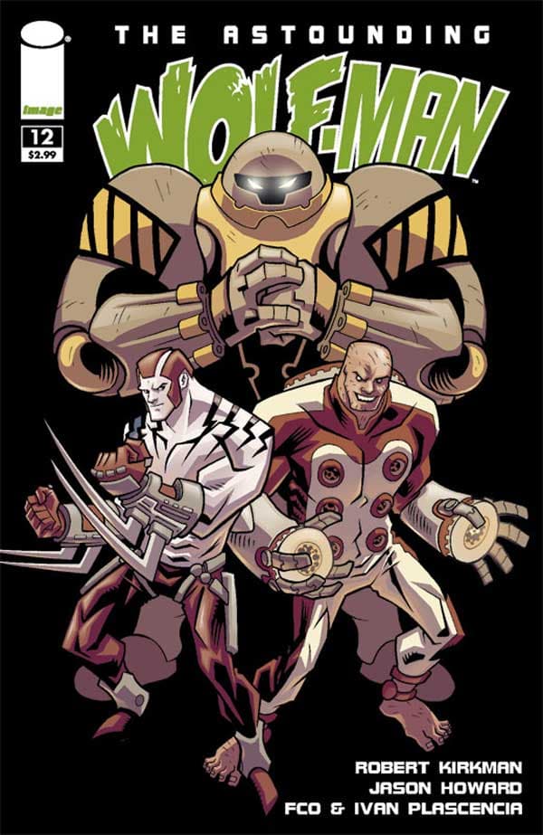 The Astounding Wolf-Man #12 cover