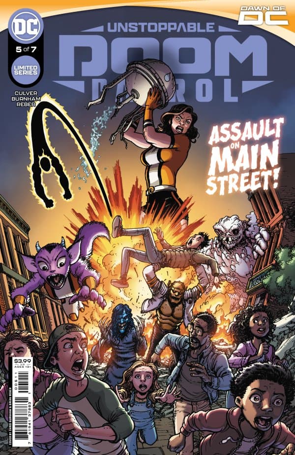 Unstoppable Doom Patrol #5 cover