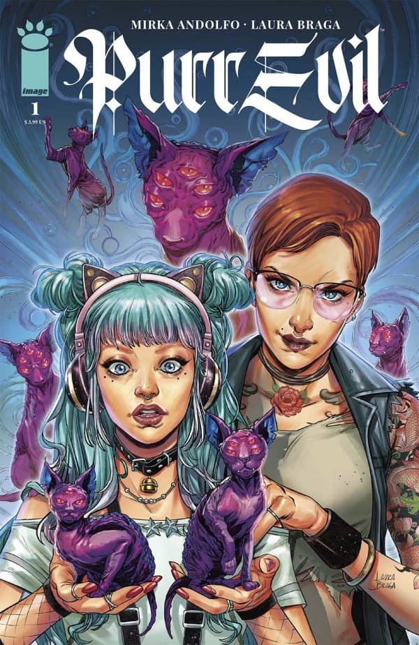 Purr Evil cover — © Image Comics
