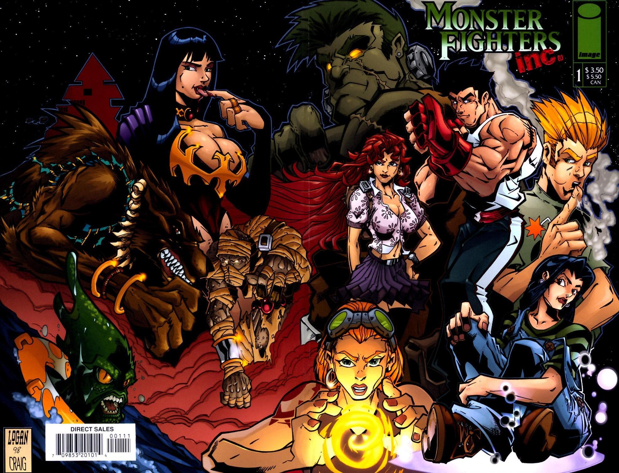 Monster Fighters Inc. #1 cover