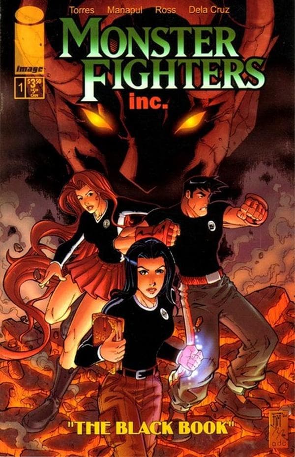 Monster Fighters Inc.: The Black Book #1 cover