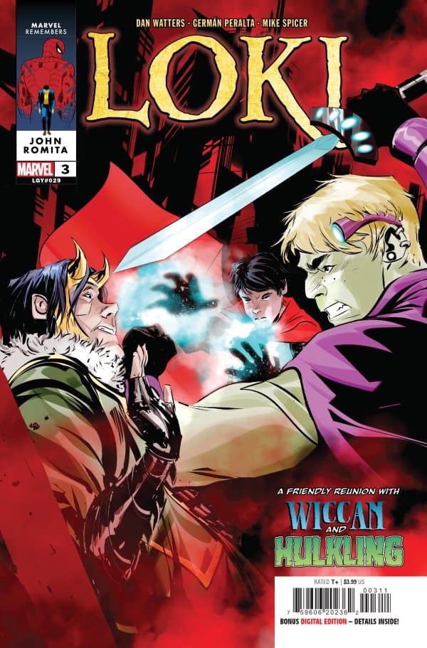 Loki #3 cover