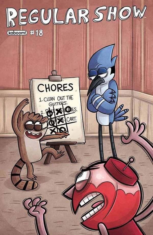 Regular Show #18 cover