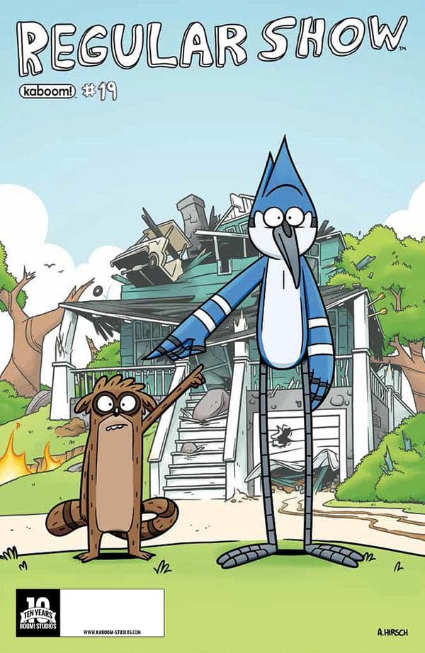 Regular Show #19 cover