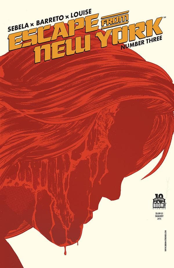Escape from New York #3 cover