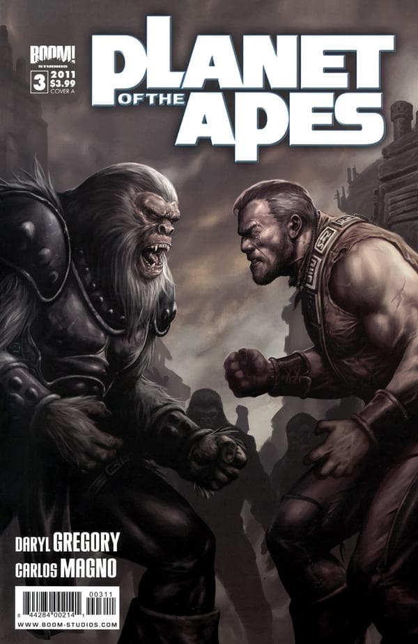 Planet of the Apes #3 cover