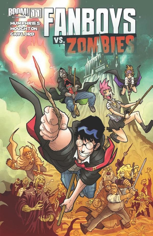 Fanboys vs. Zombies #11 cover