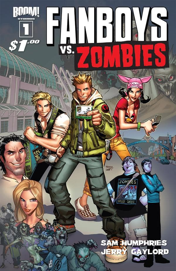 Fanboys vs. Zombies #1 cover