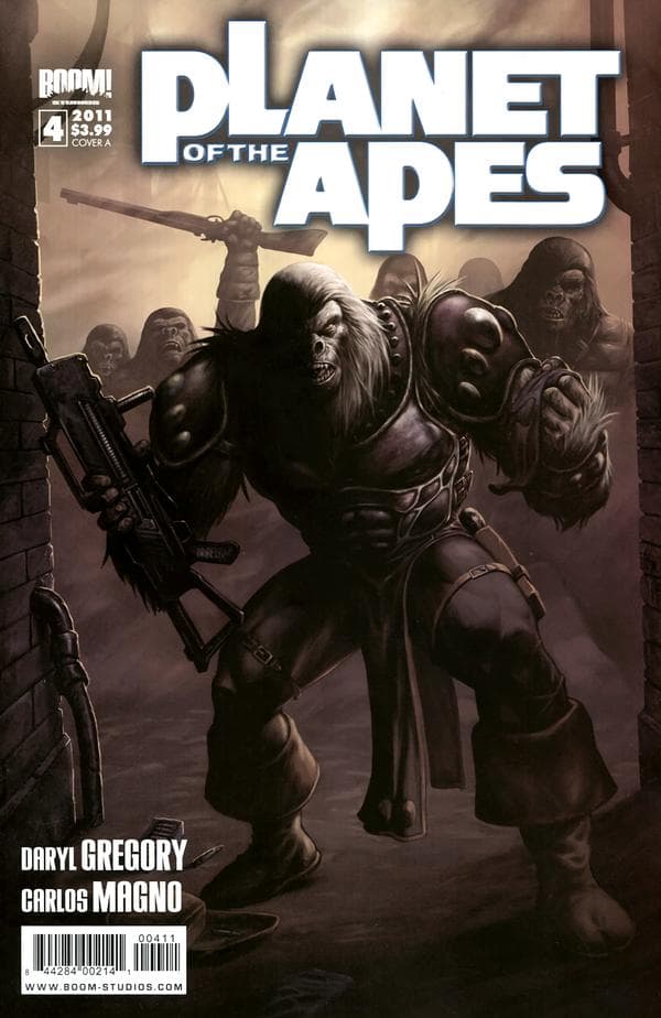 Planet of the Apes #4 cover