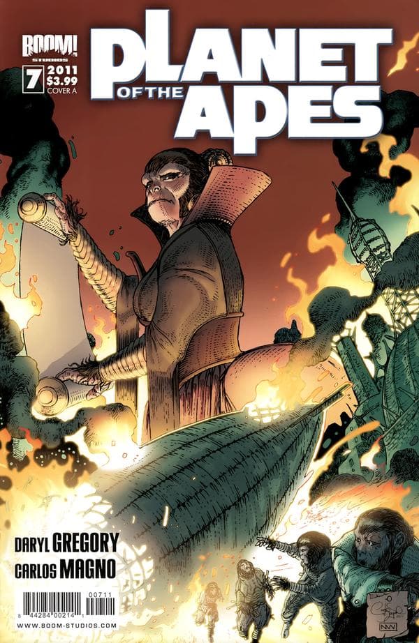 Planet of the Apes #7 cover