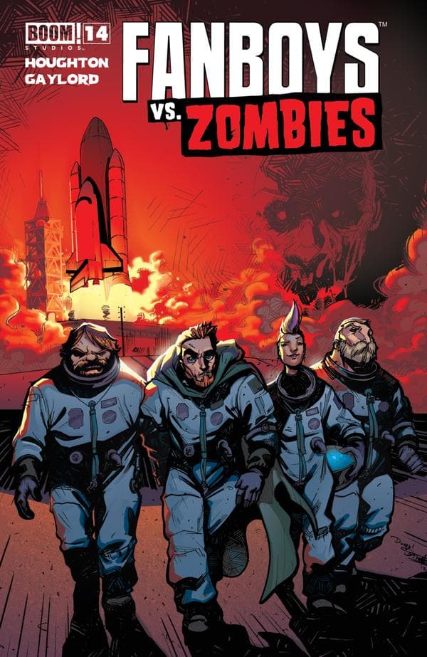 Fanboys vs. Zombies #14 cover