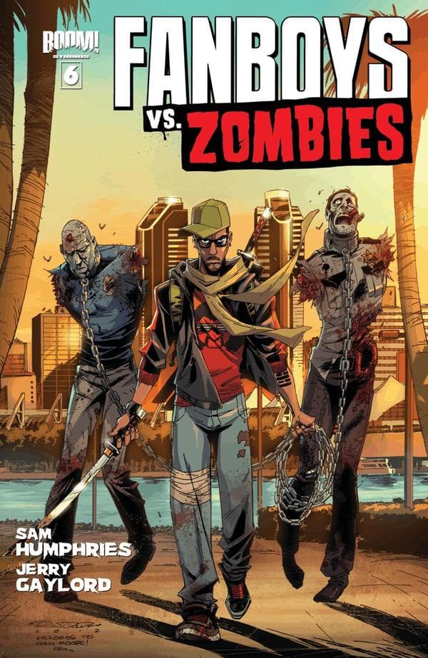 Fanboys vs. Zombies #6 cover