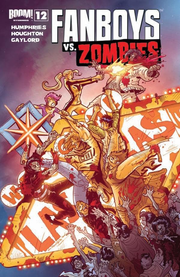 Fanboys vs. Zombies #12 cover