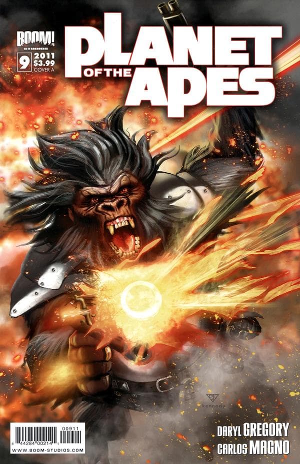 Planet of the Apes #9 cover