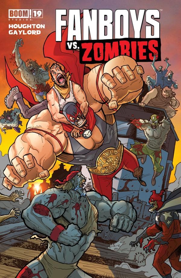 Fanboys vs. Zombies #19 cover