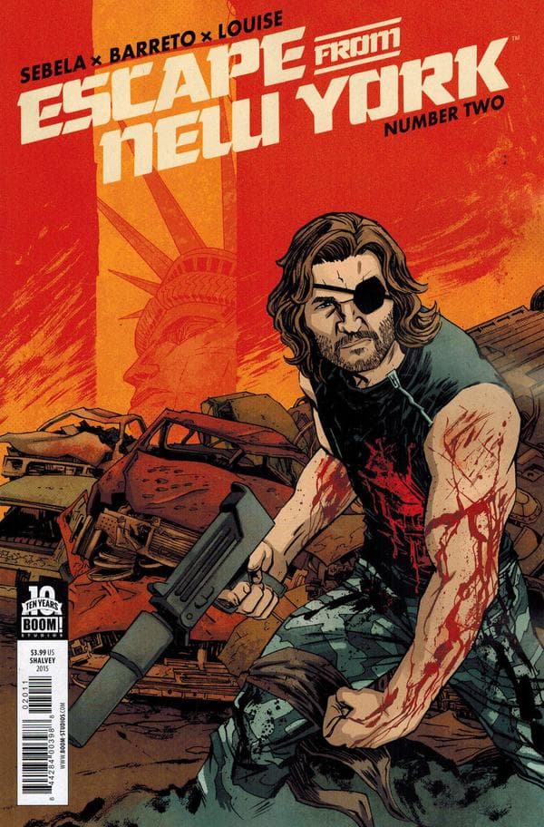 Escape from New York #2 cover