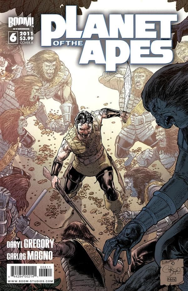 Planet of the Apes #6 cover