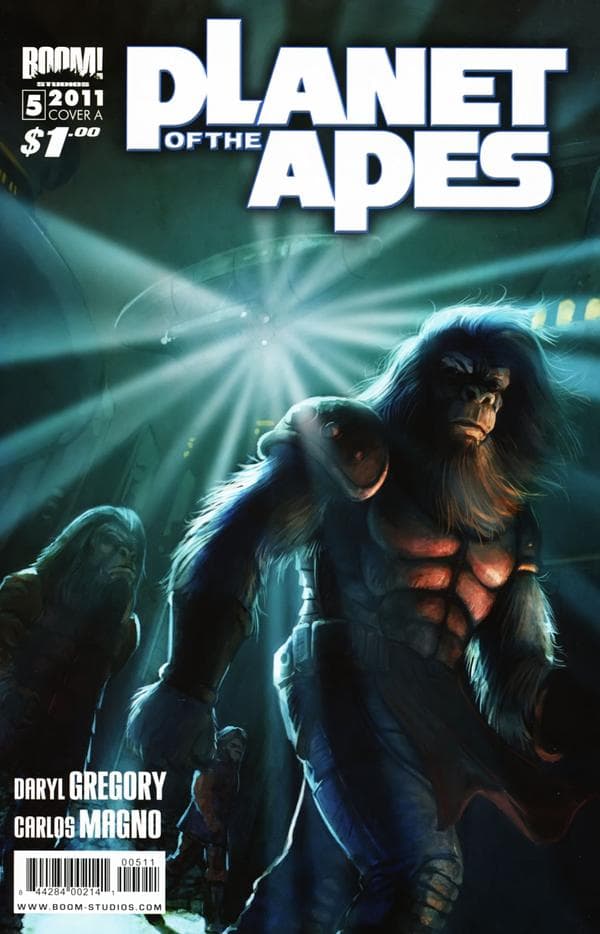 Planet of the Apes #5 cover