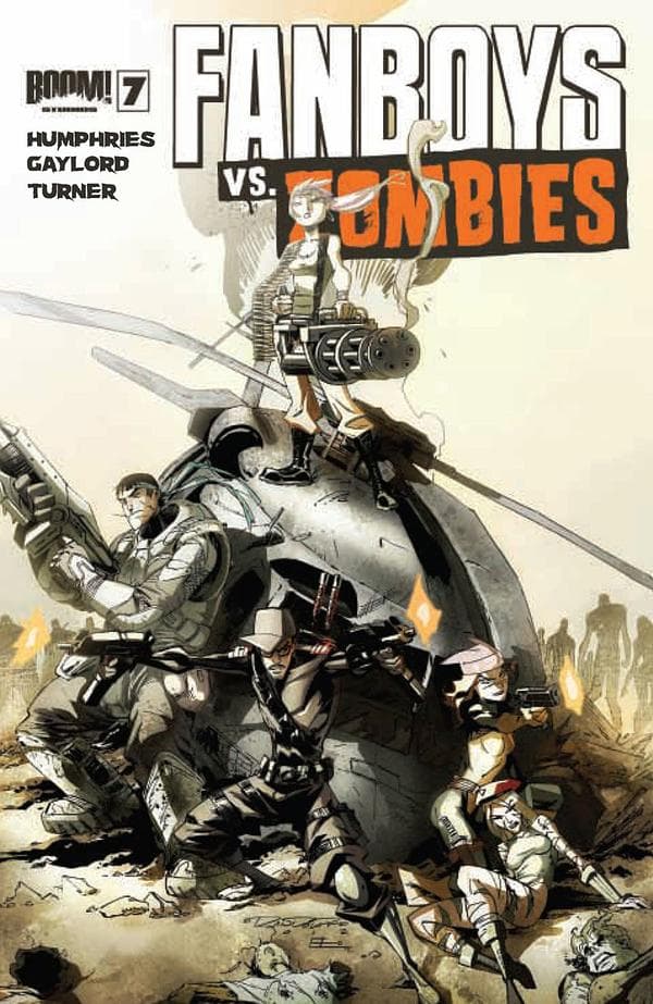 Fanboys vs. Zombies #7 cover