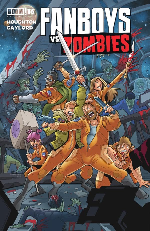 Fanboys vs. Zombies #16 cover