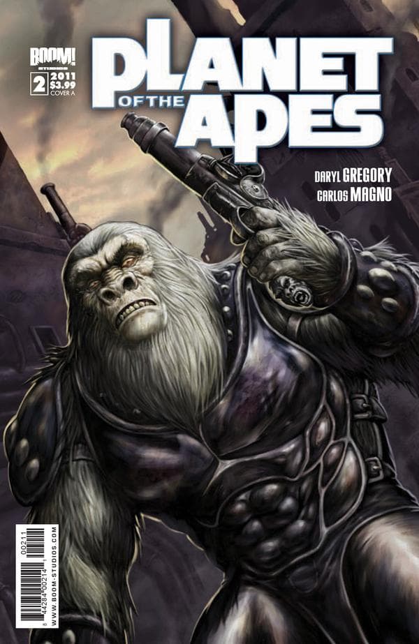Planet of the Apes #2 cover