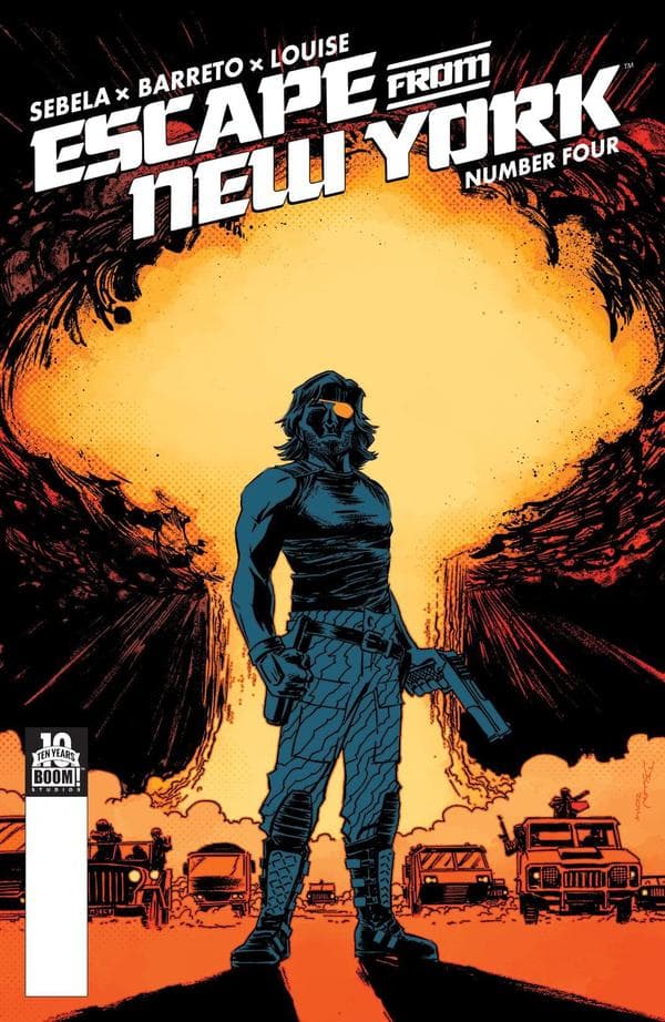 Escape from New York #4 cover