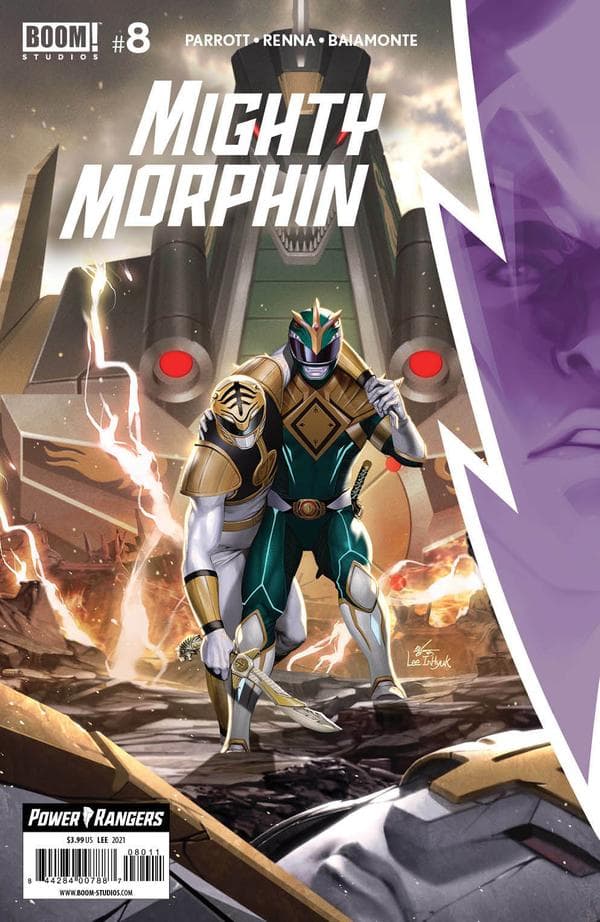 Mighty Morphin #8 cover