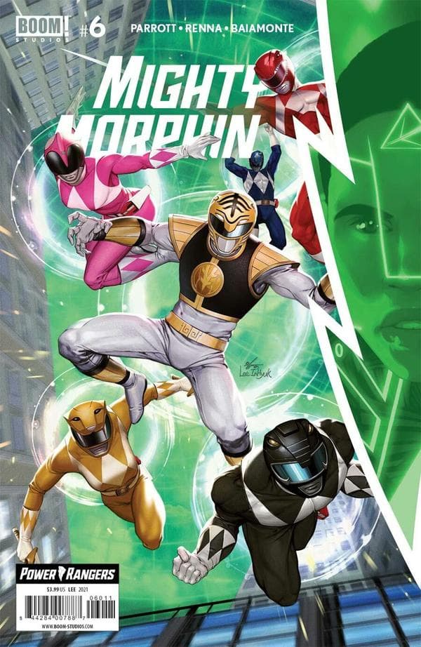 Mighty Morphin #6 cover