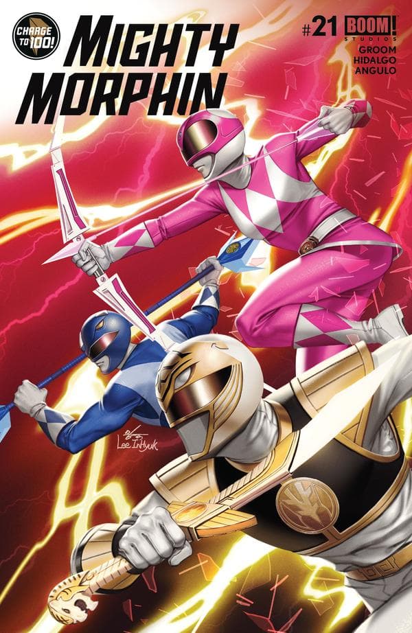 Mighty Morphin #21 cover