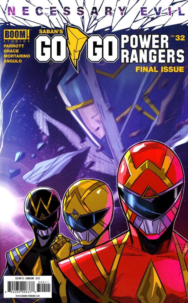 Saban's Go Go Power Rangers #32 cover