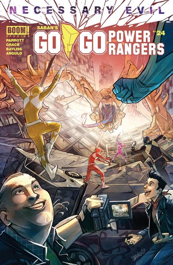 Saban's Go Go Power Rangers #24 cover