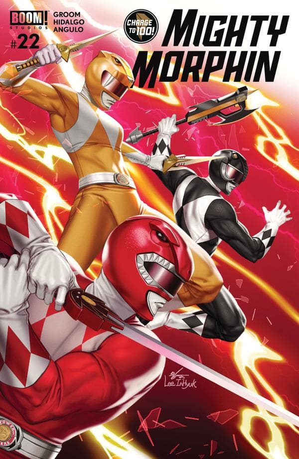 Mighty Morphin #22 cover