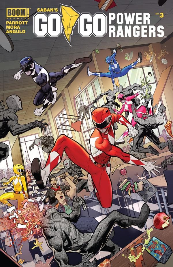 Saban's Go Go Power Rangers #3 cover