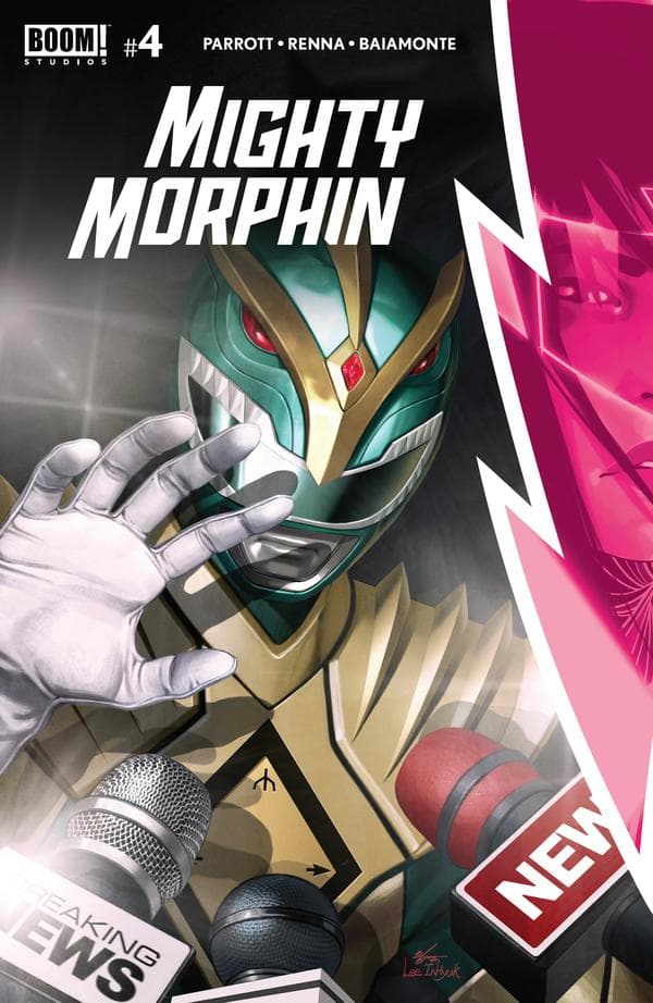 Mighty Morphin #4 cover