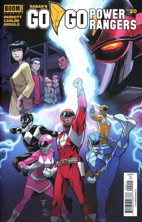 Saban's Go Go Power Rangers #20 cover