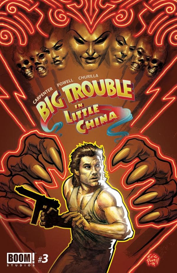 Big Trouble in Little China #3 cover