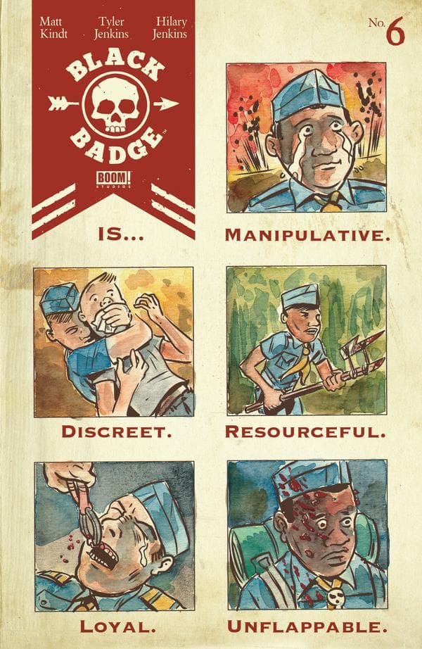 Black Badge #6 cover