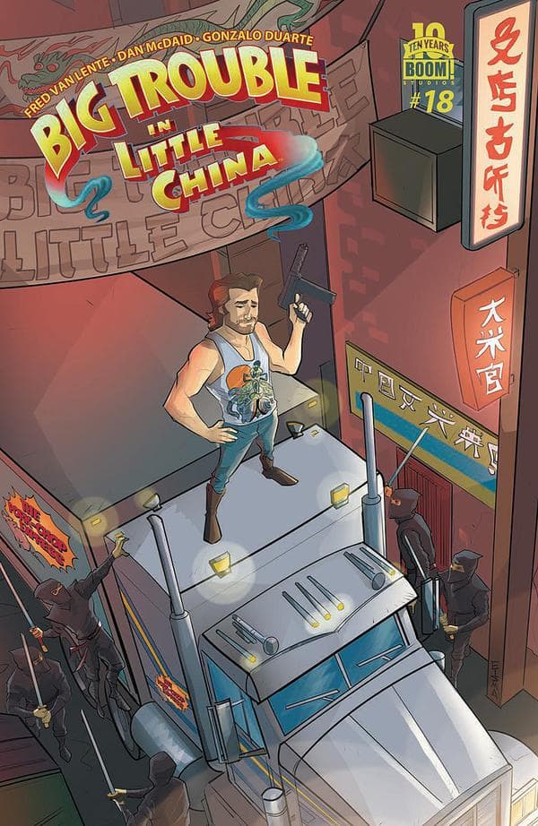 Big Trouble in Little China #18 cover