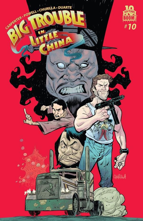 Big Trouble in Little China #10 cover