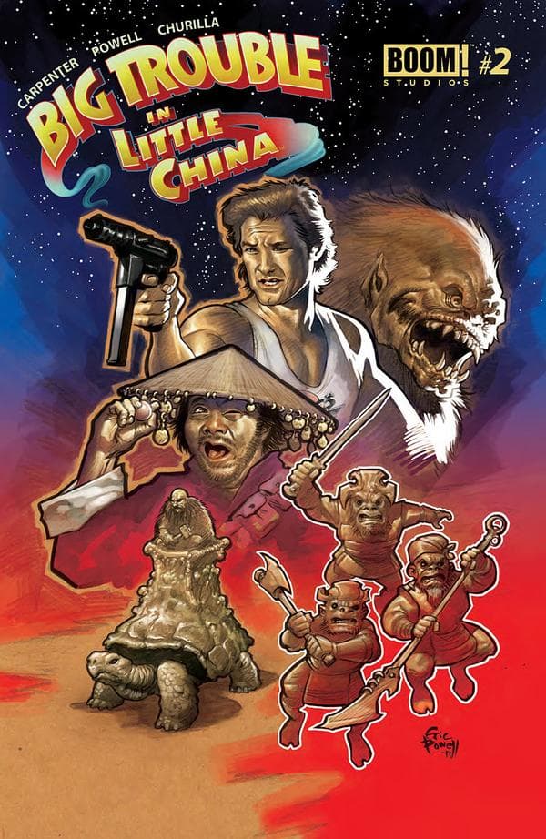 Big Trouble in Little China #2 cover