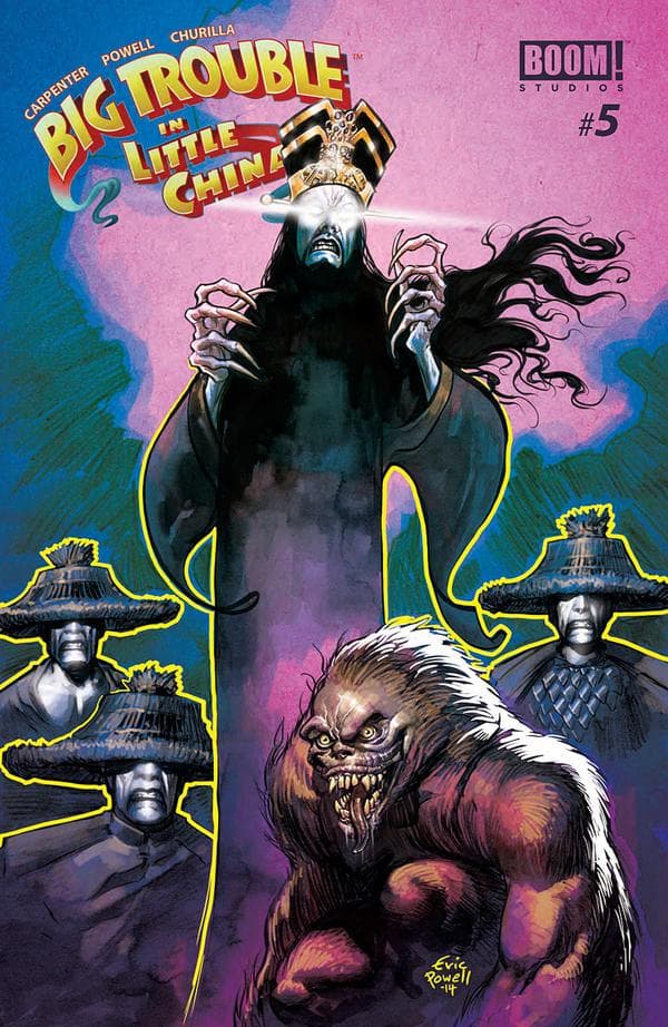 Big Trouble in Little China #5 cover