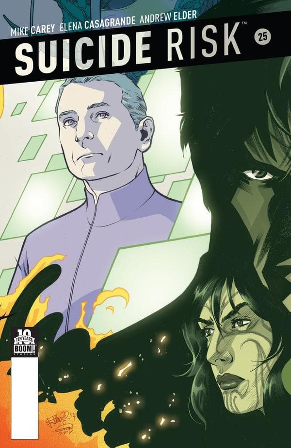 Suicide Risk #25 cover