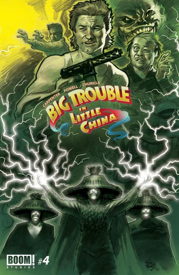 Big Trouble in Little China #4 cover