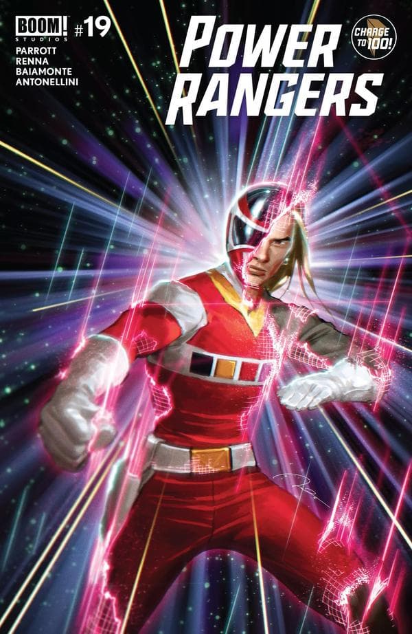 Power Rangers #19 cover