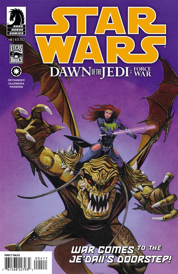 Star Wars: Dawn of the Jedi - Force War #4 cover