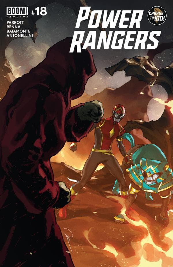 Power Rangers #18 cover